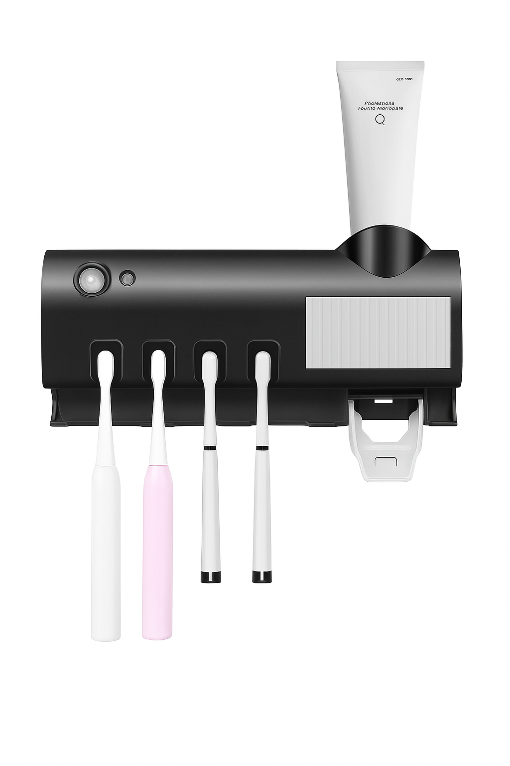Smart UV Toothbrush Holder & Automatic Toothpaste Dispenser